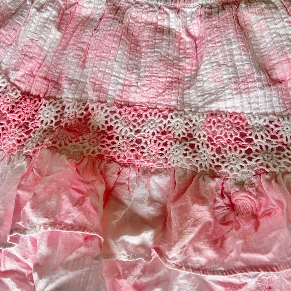 LoveShackFancy Ruffle Mini Skirt - Picture 5 of 12
